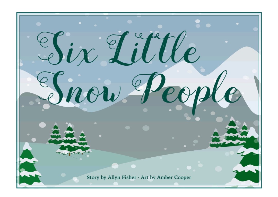 six little snow people