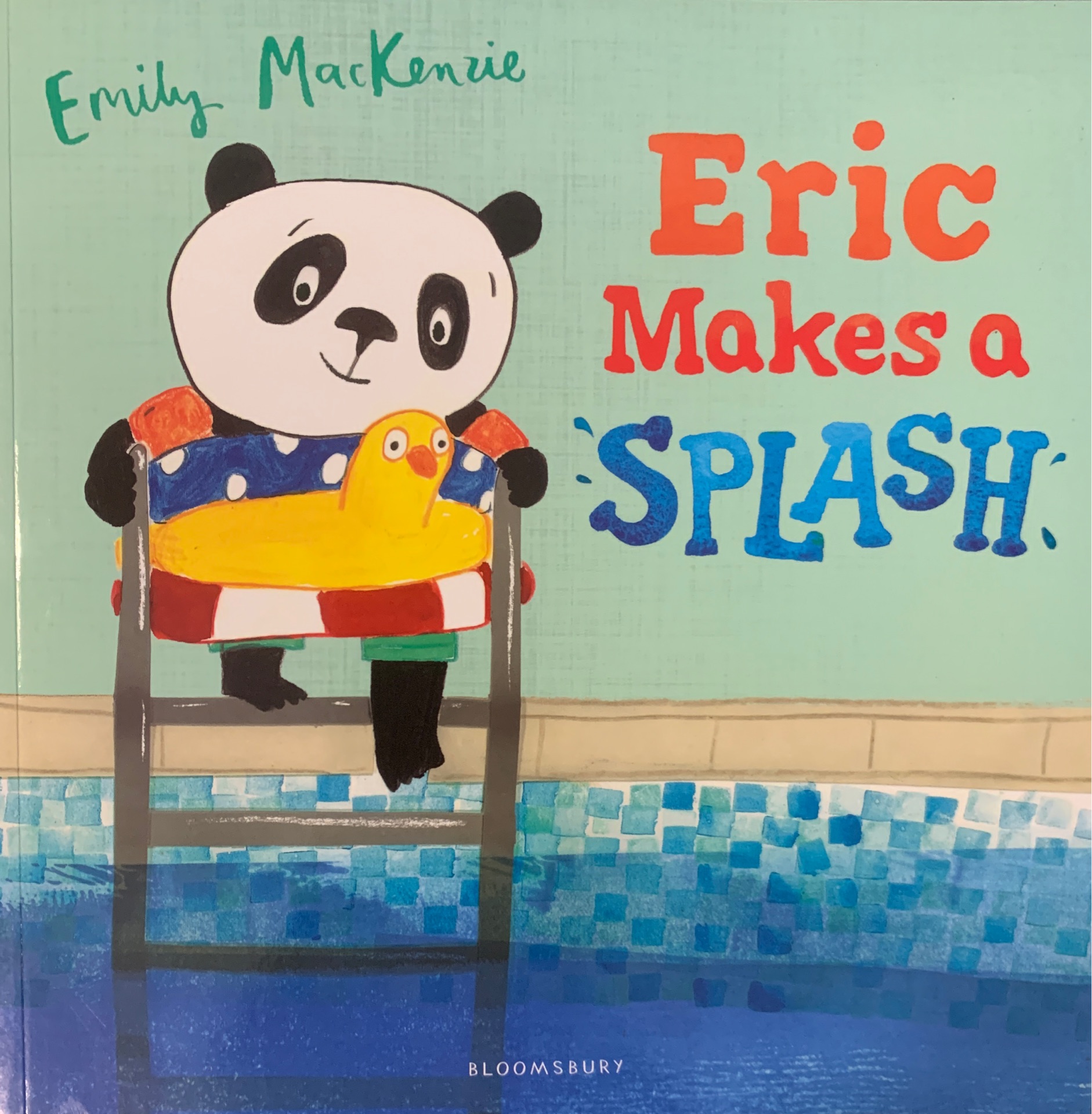 Eric Makes a splash