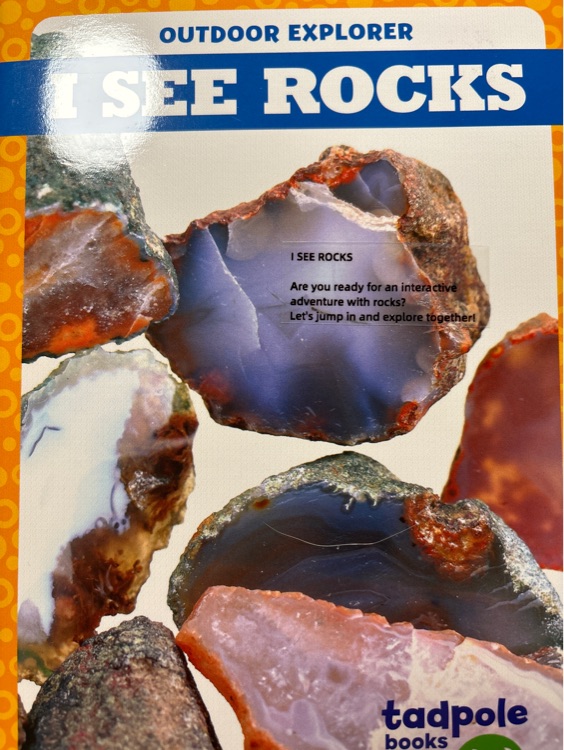 I see rocks