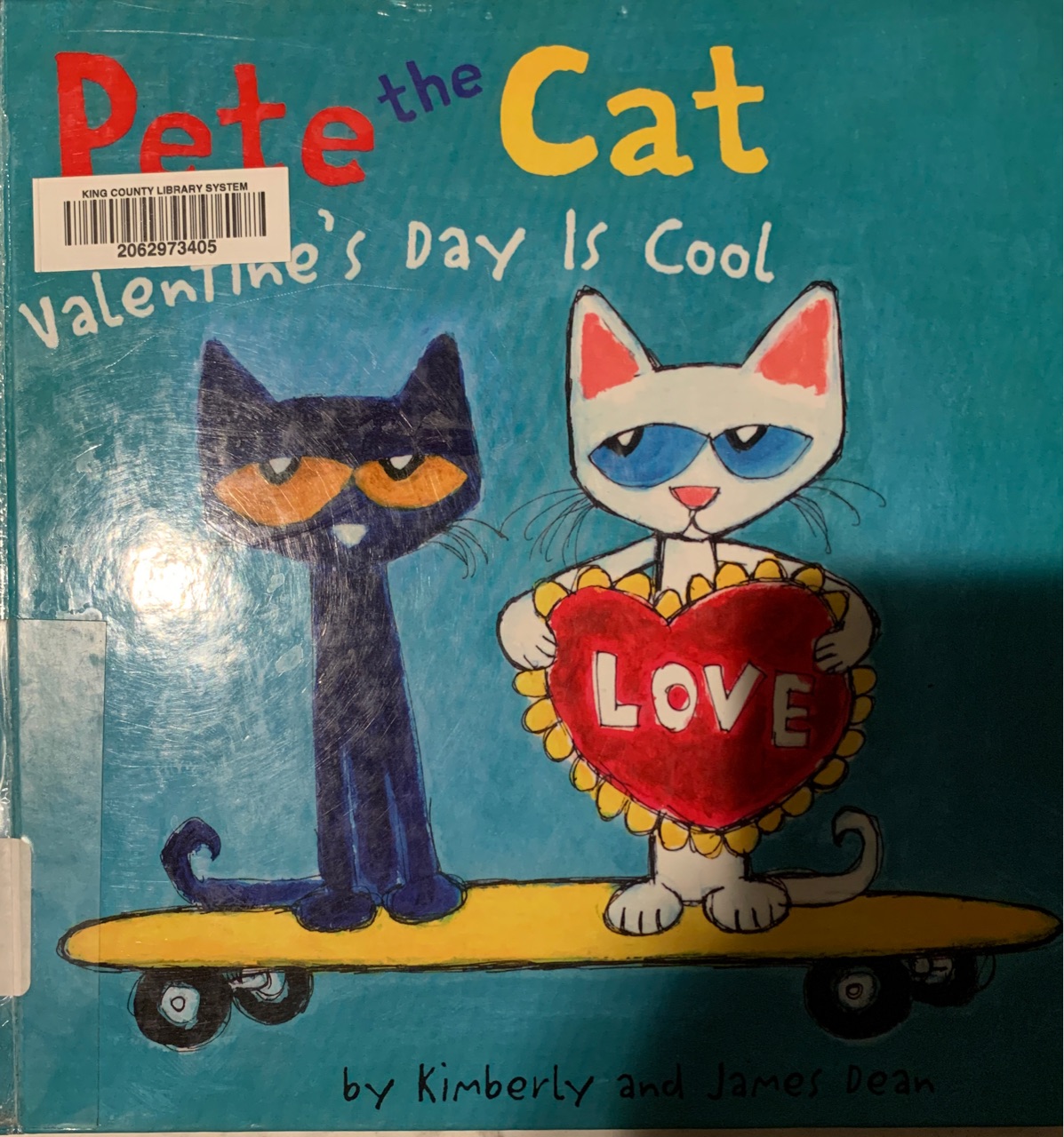 Pete the cat valentine's day is cool