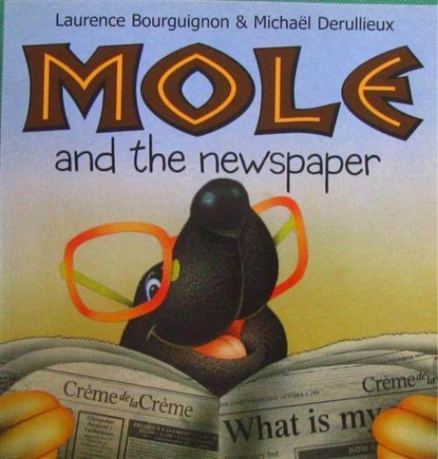 mole and the newspaper