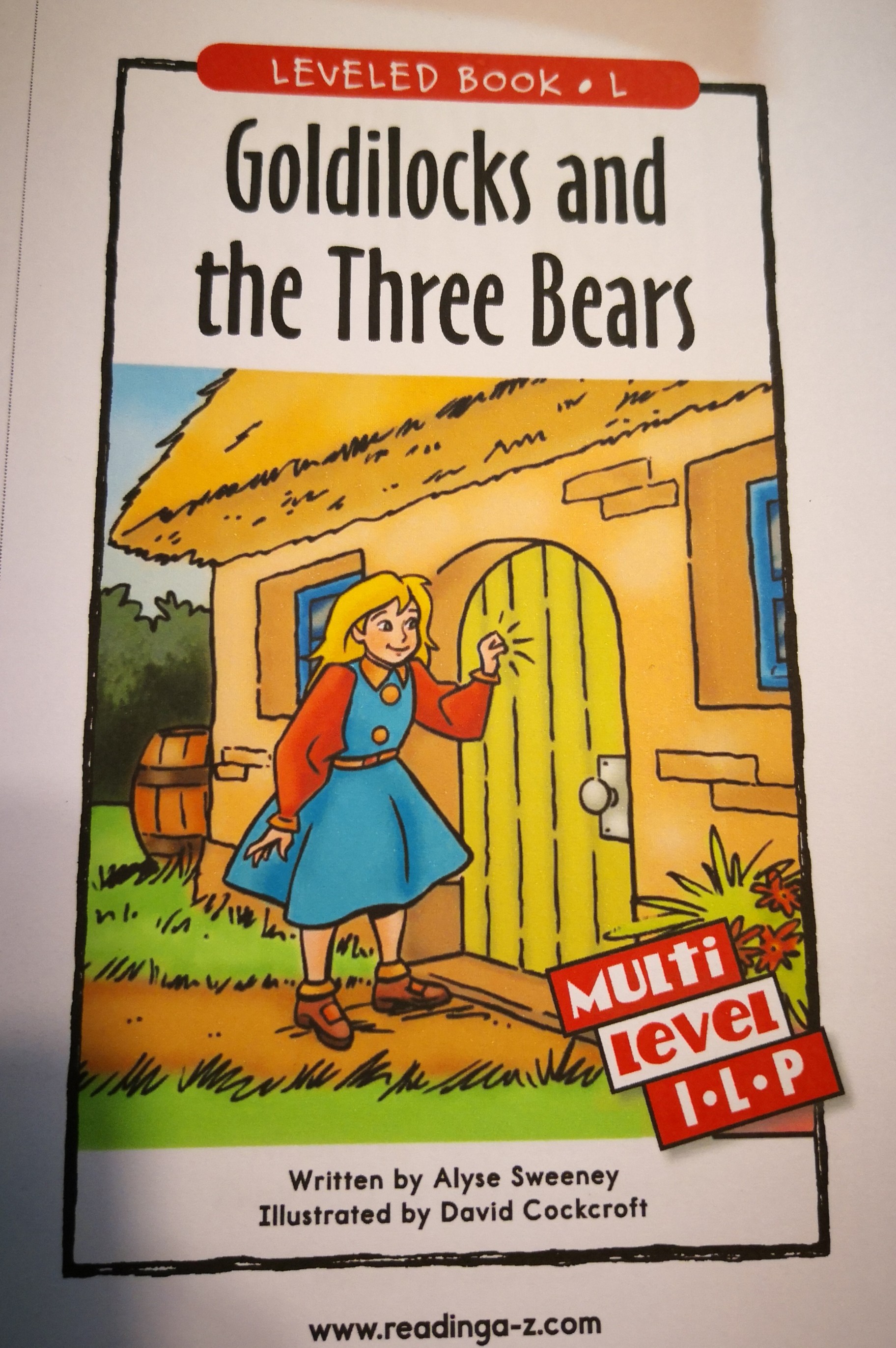 Goldilocks and The three bears