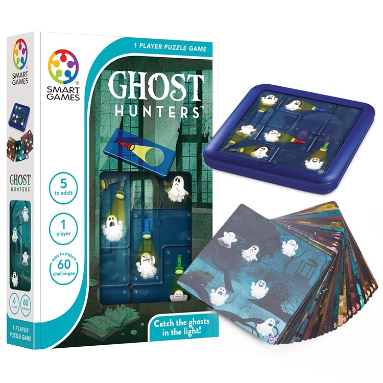 sg幽靈捕手(Ghost Hunters)
(SmartGames便攜系列)(sg桌游5+)