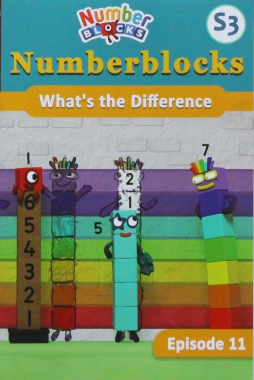 Numberblocks S3-11 What's the Difference ?