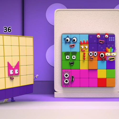 Numberblocks S5-23 Puzzle Square