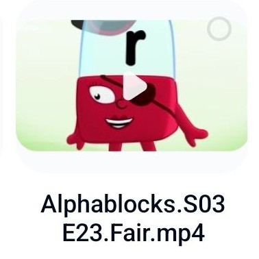 Alphablocks S3-23 Fair