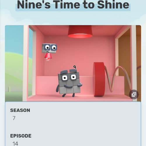 Numberblocks S7-14 Nine's Time to Shine