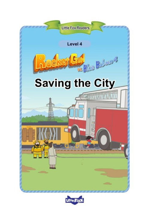 072 Rocket Girl vs. Blue Baboon 4 Saving the City