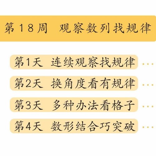 小猴思維L3 05-2 觀察數(shù)列找規(guī)律