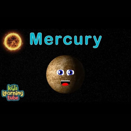 行星 1 水星歌 Planet 1 Mercury Song | KidsLearningTube