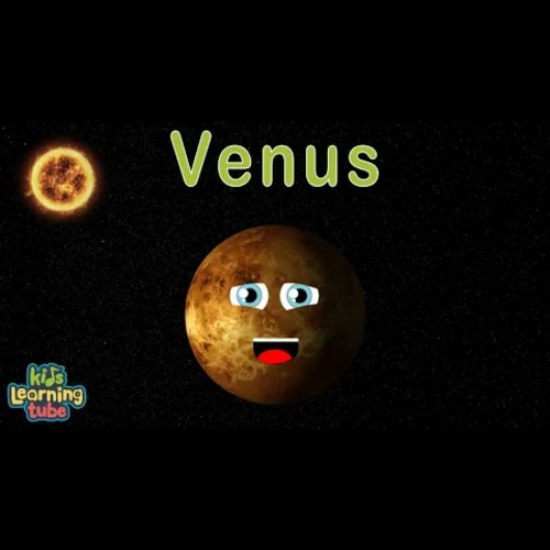行星 2 金星歌 Planet 2 Venus Song | KidsLearningTube