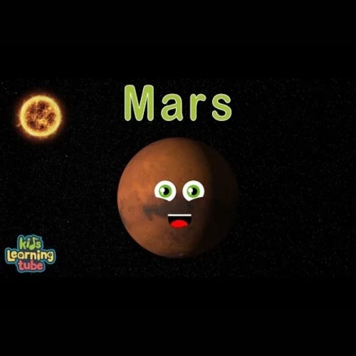 行星 4 火星歌 Planet 4 Mars Song | KidsLearningTube