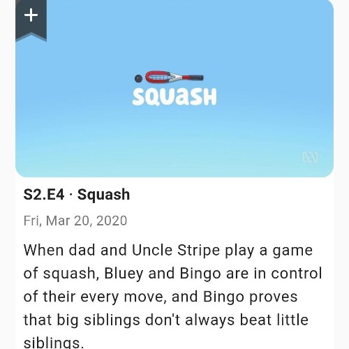 Bluey S02E04 Squash