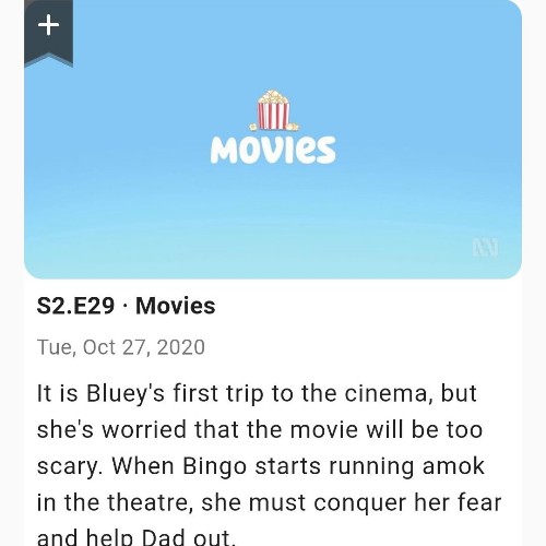 Bluey S02E29 Movies