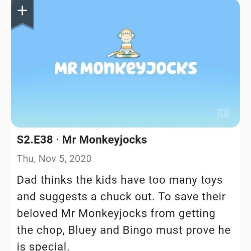 Bluey S02E38 Mr Monkeyjocks