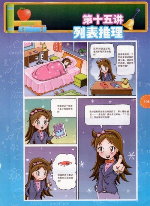 高思數(shù)學(xué)二上 15 列表推理