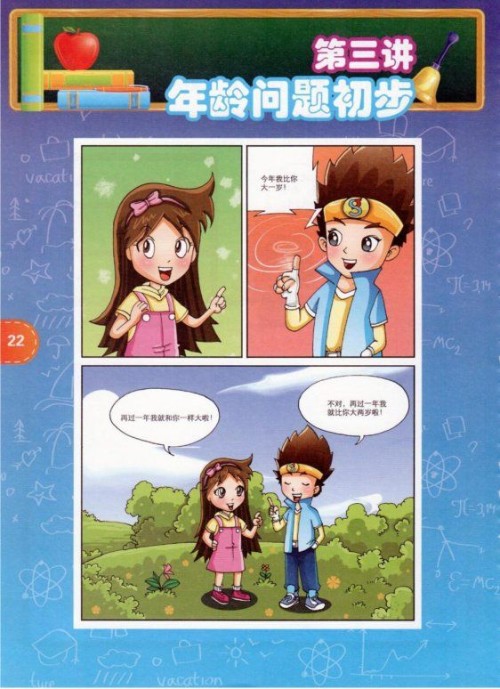 高思数学二下 03 年龄问题初步