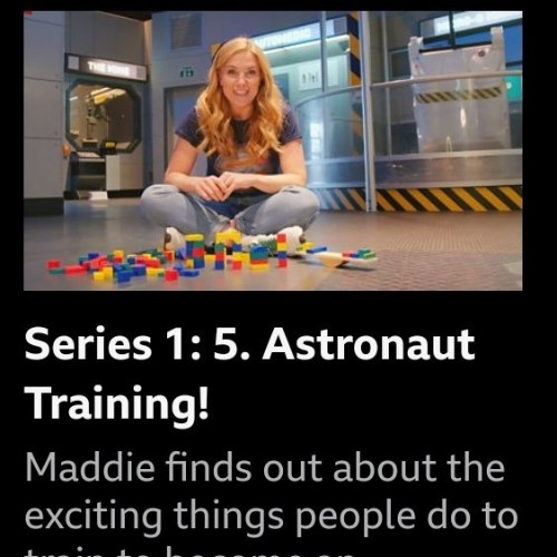 Maddie, Space and You 05 Astronaut training