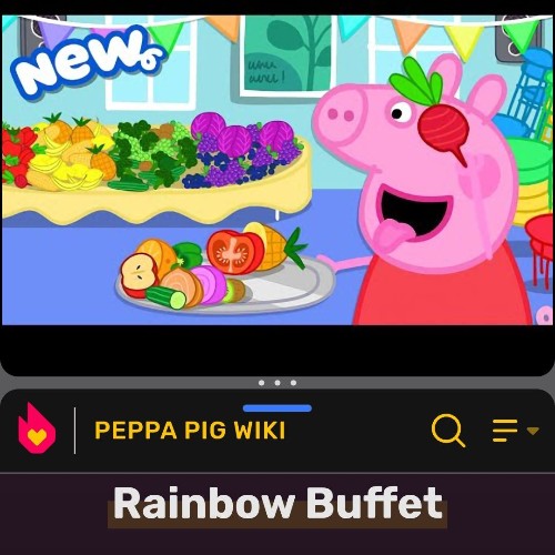 Peppa Pig Tales S06-15 Rainbow Buffet