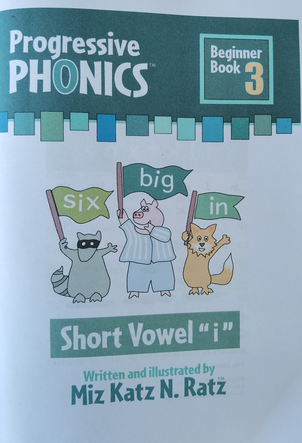 Progressive Phonics Short Vowel i