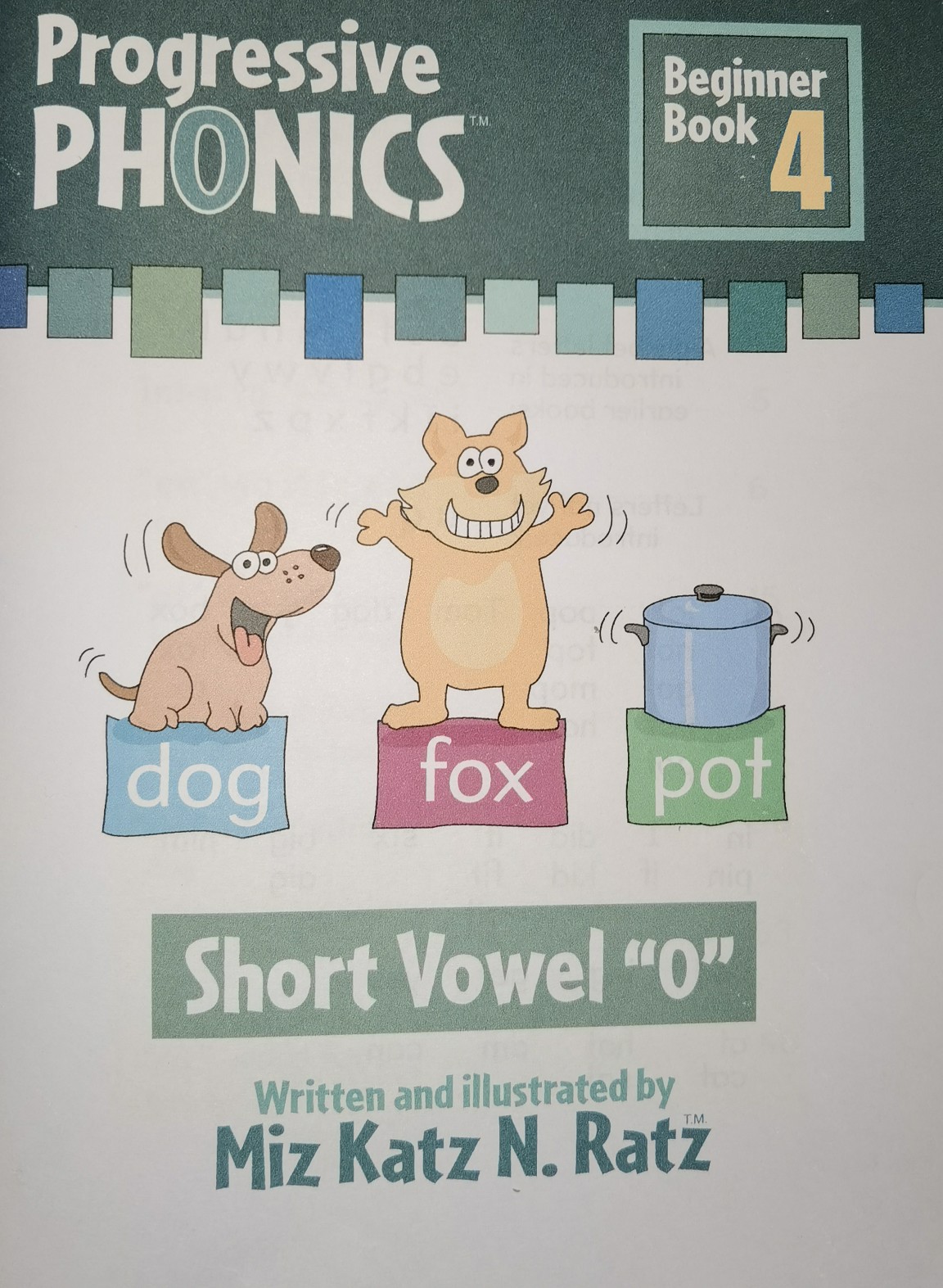 Progressive Phonics Beginning Book 4 Short Vowel