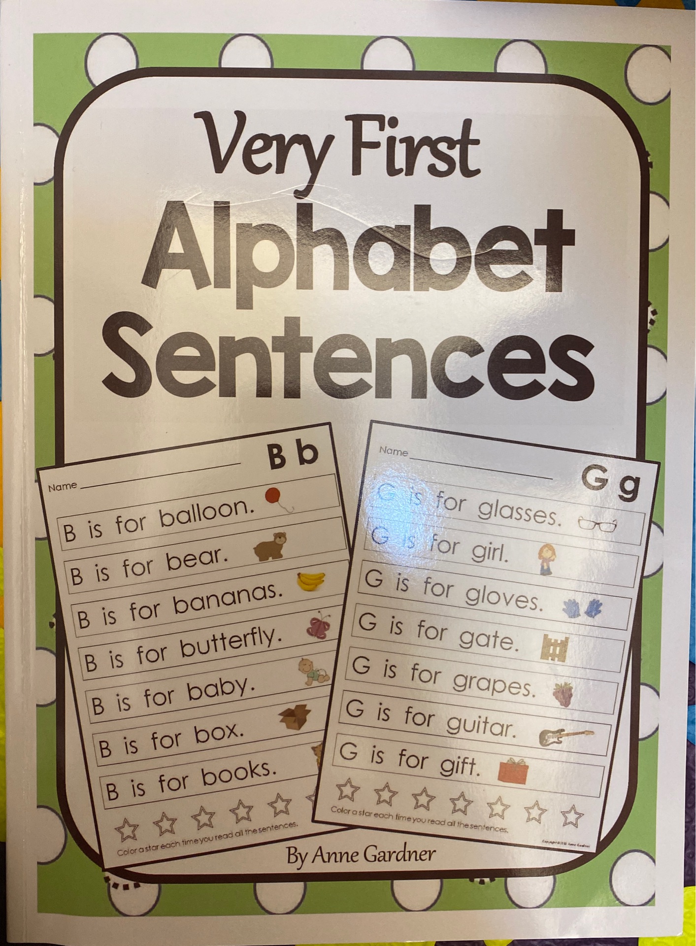 very first alphabet sentences