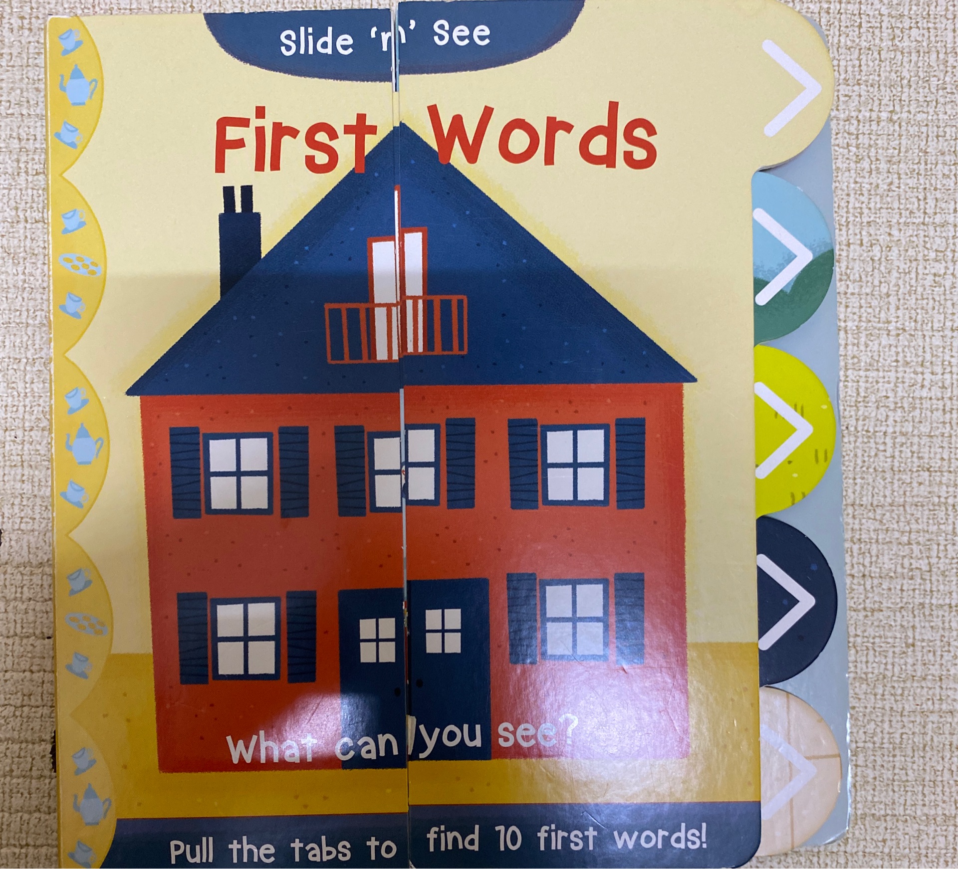 Slide n see first words - what can u see