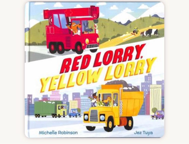 Red lorry, yellow lorry