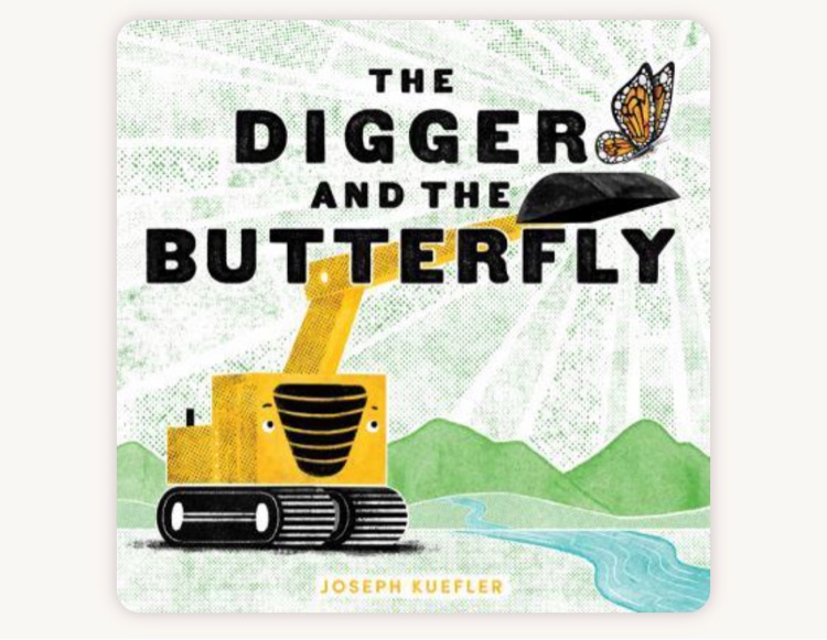 The digger and the butterfly