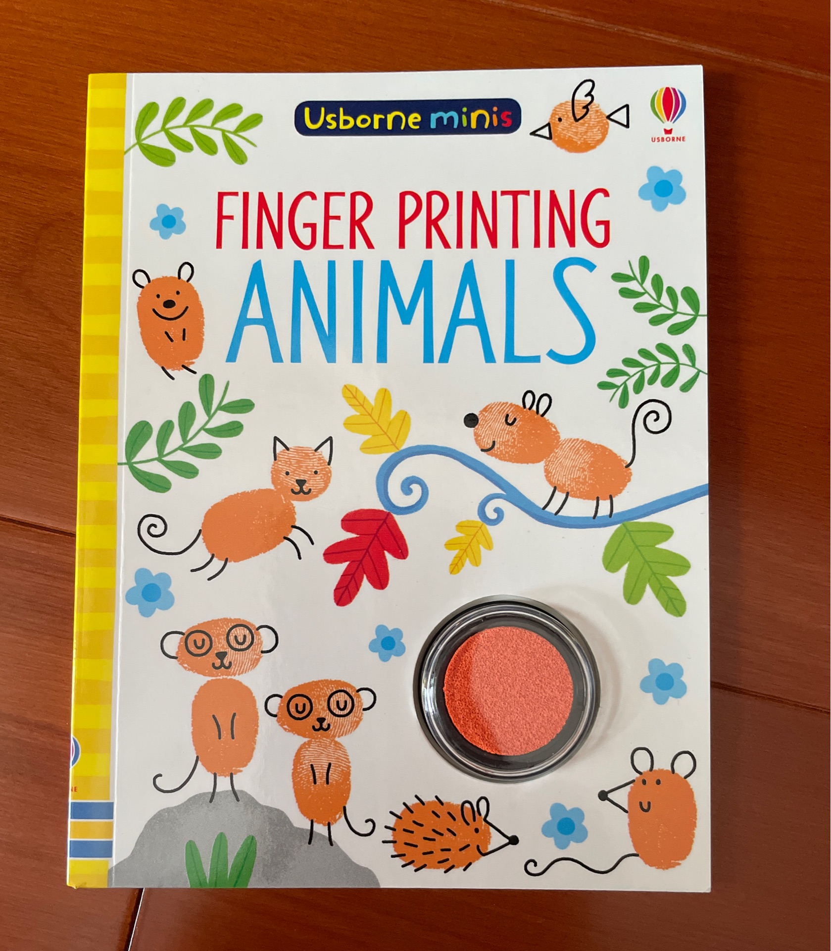 Usborne Finger print animals