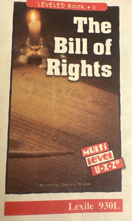 The bill of rights