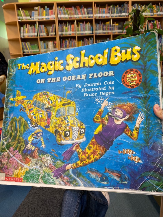 The magic school bus . On the ocean floor