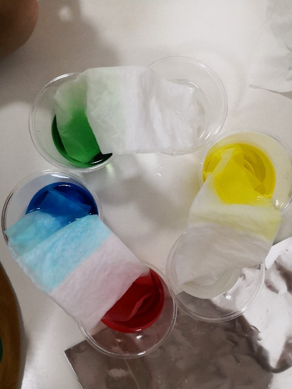 制作变色彩带