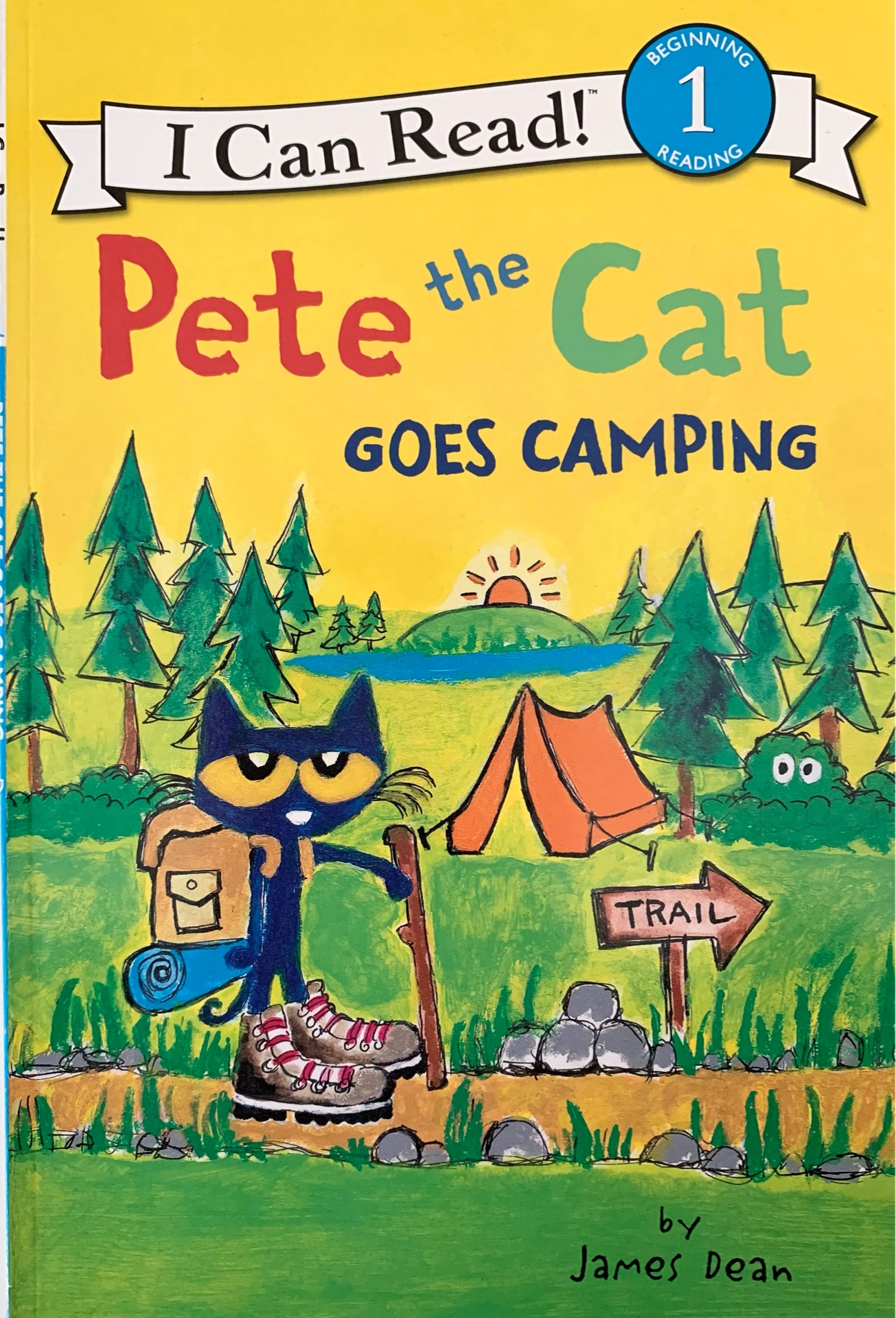 Pete the Cat Goes Camping