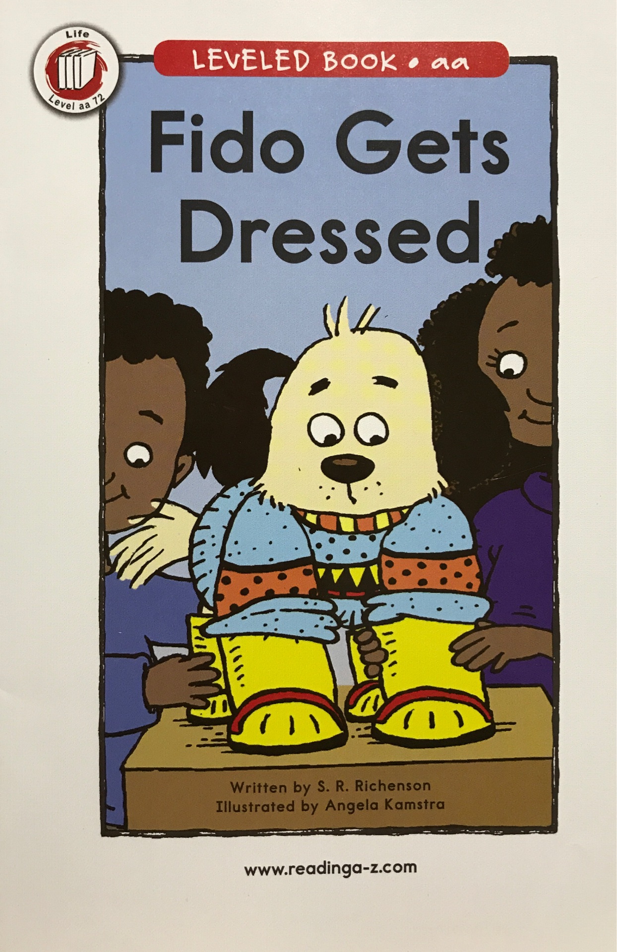 LEVELED BOOK·aa 《Pido Gets Dressed》