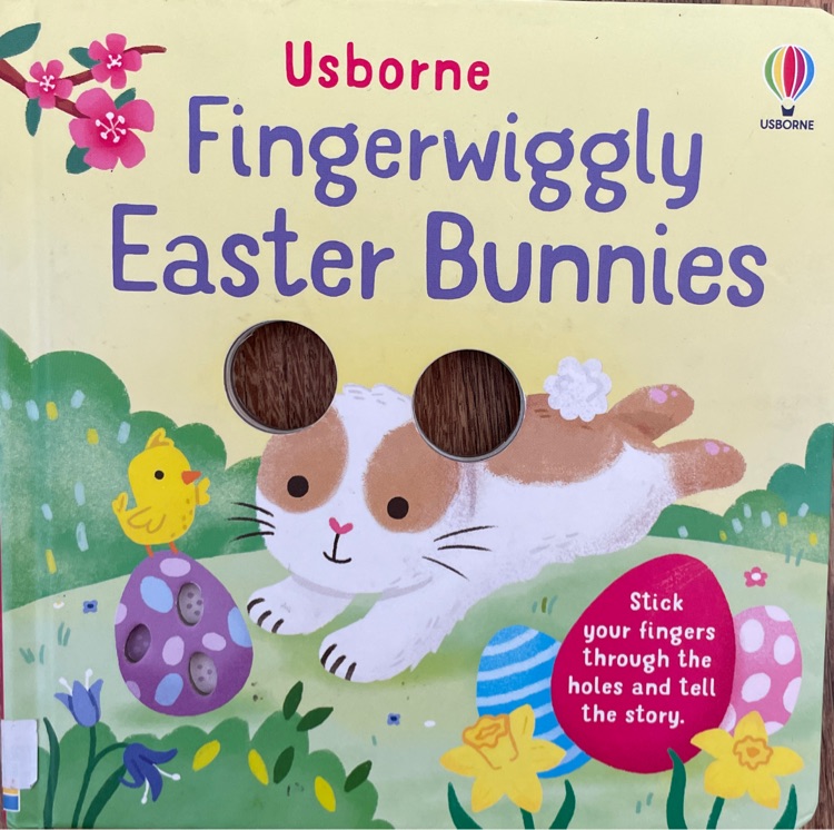 Finger wiggly easter bunny