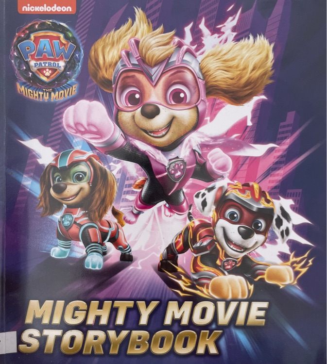 Paw patrol mighty movie storybook