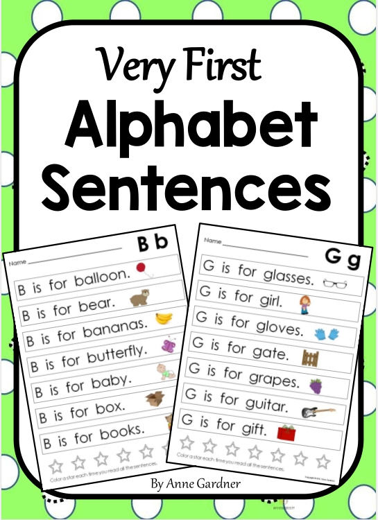 very first alphabet sentences