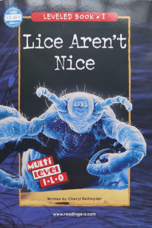 Lice Aren't Nice(RAZ I)