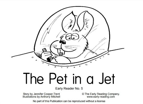 The Pet in a Jet(Fantastic Phonics Series One 05)