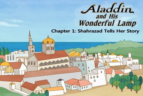 Little Fox L5: Aladdin and His Wonderful Lamp【Cartoon】-對標(biāo)RAZ K/L