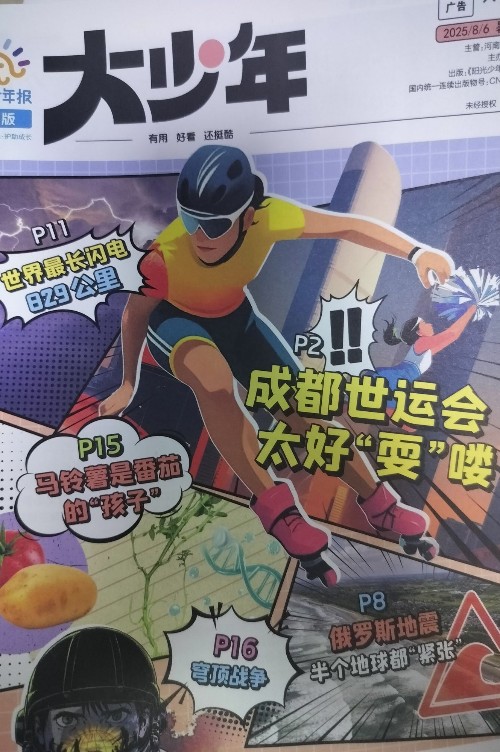陽光少年報(bào) 大少年