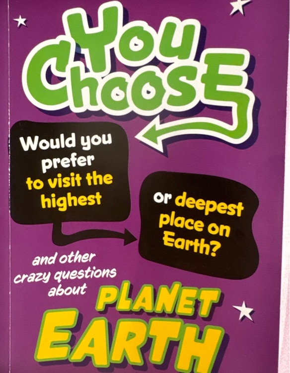 You Choose Planet Earth