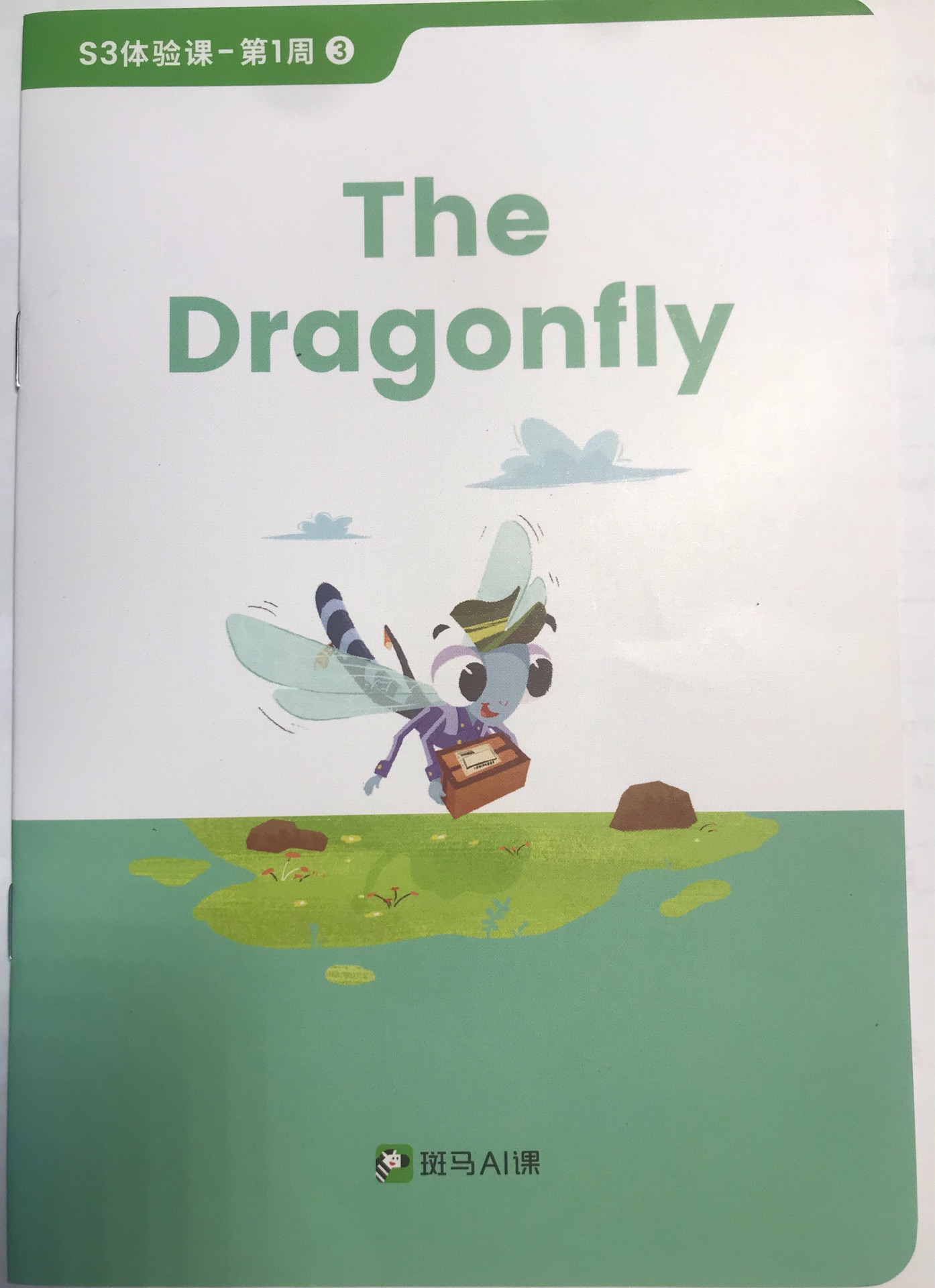 斑馬英語s3 The dragonfly