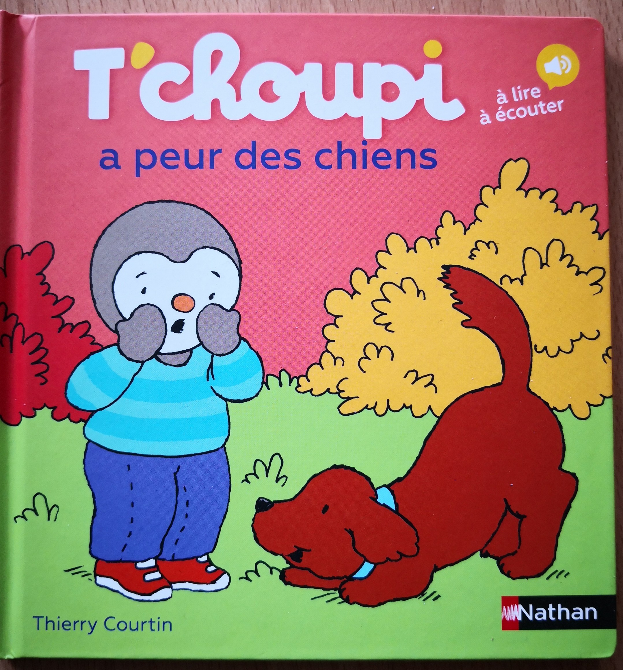 T'choupi a peur des chiens