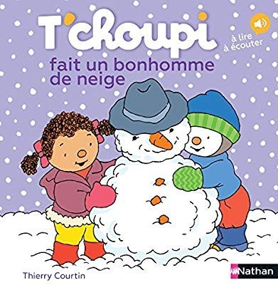 T'choupi fait un bonhomme de neige