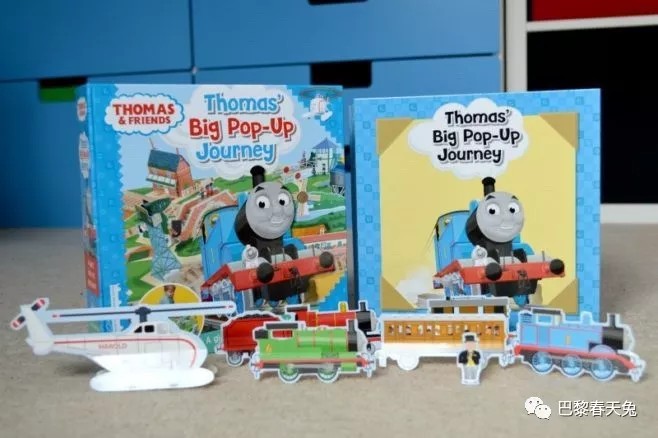 小火车大世界 深扒一下托马斯小火车英文书 小花生