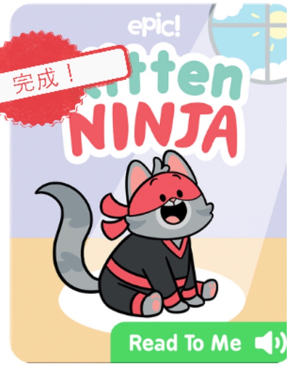 Kitten ninja