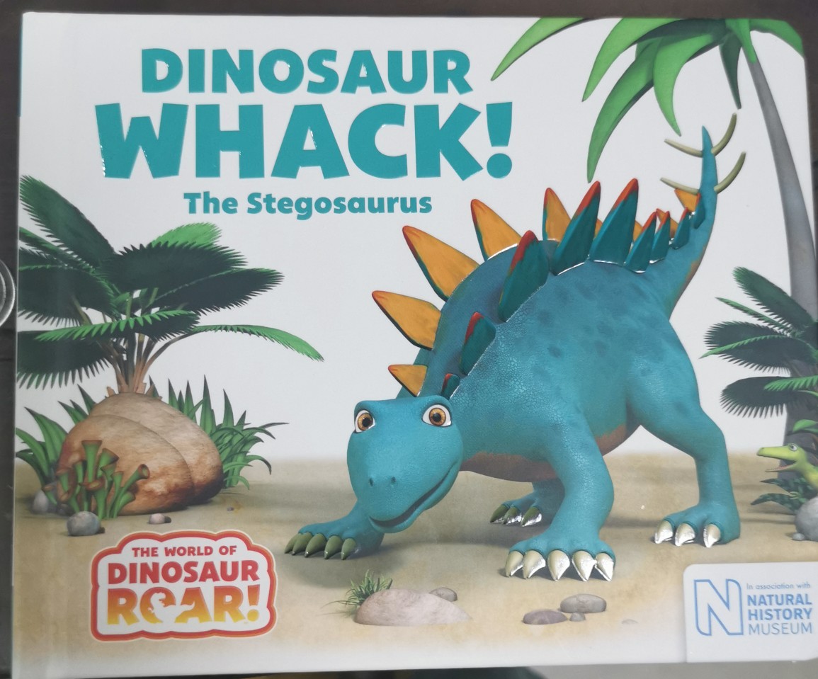 Dinosaur Whack! The stegosaurus