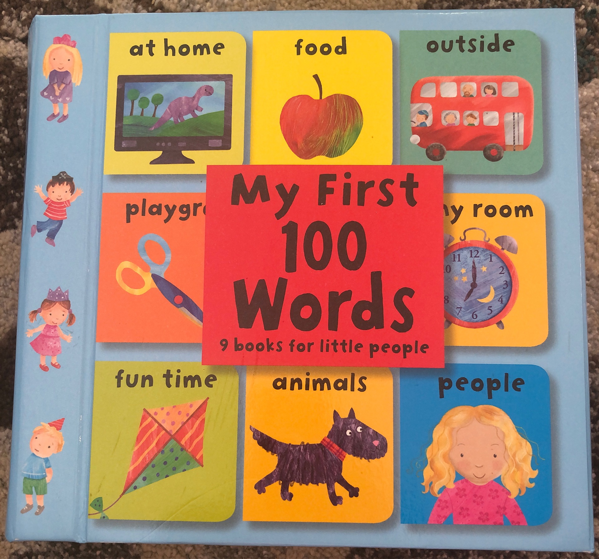 My First 100 Words 9 books for little people